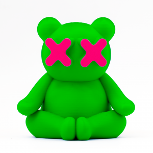 Meditate (Green/Neon Pink)
