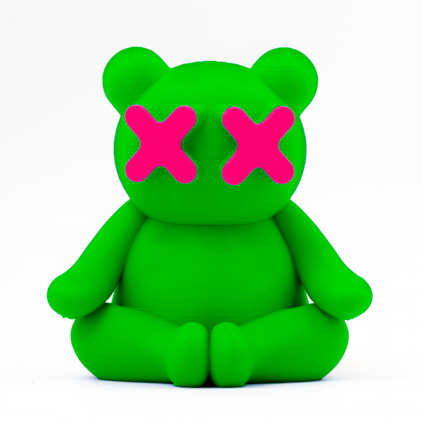 Meditate (Green/Neon Pink)
