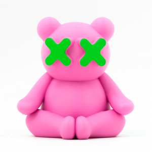 Meditate (Pink/Neon Green)