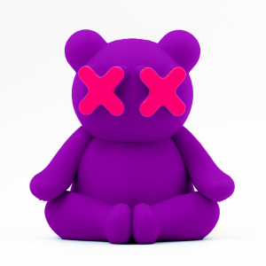 Meditate (Purple/Neon Pink)