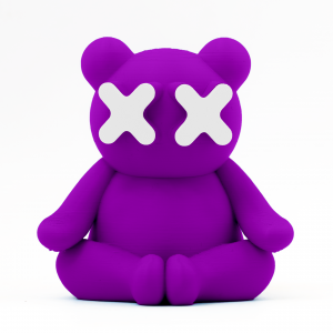 Meditate (Purple/White)