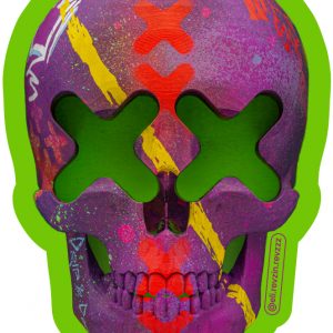 Yellow scar sticker