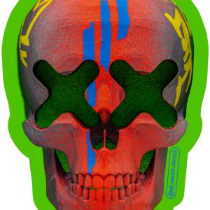 Striped of the ancient sticker