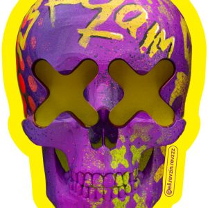 No makeup in here sticker